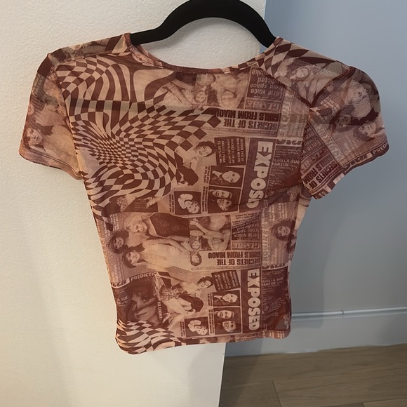 Miaou Mesh Tee - Picture 9 of 10